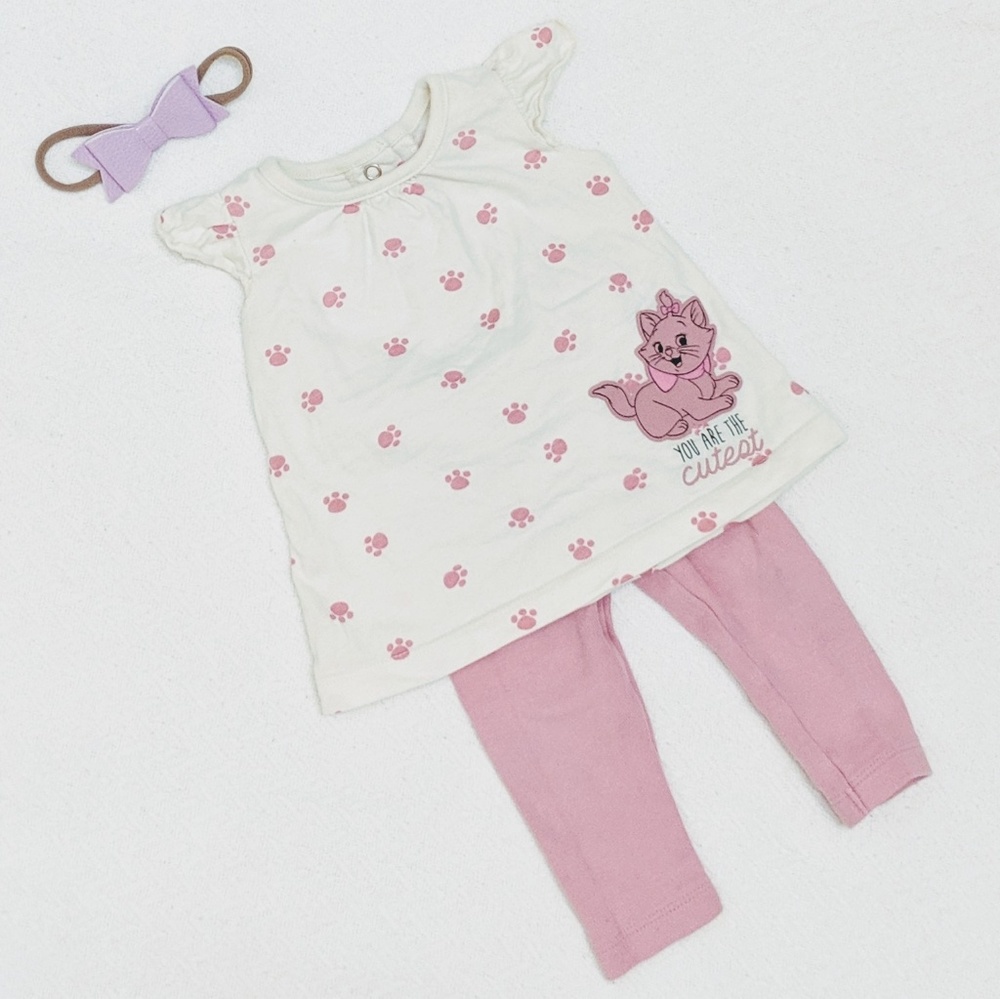 🐾Outfit: Disney shirt + pants - size 6mo
